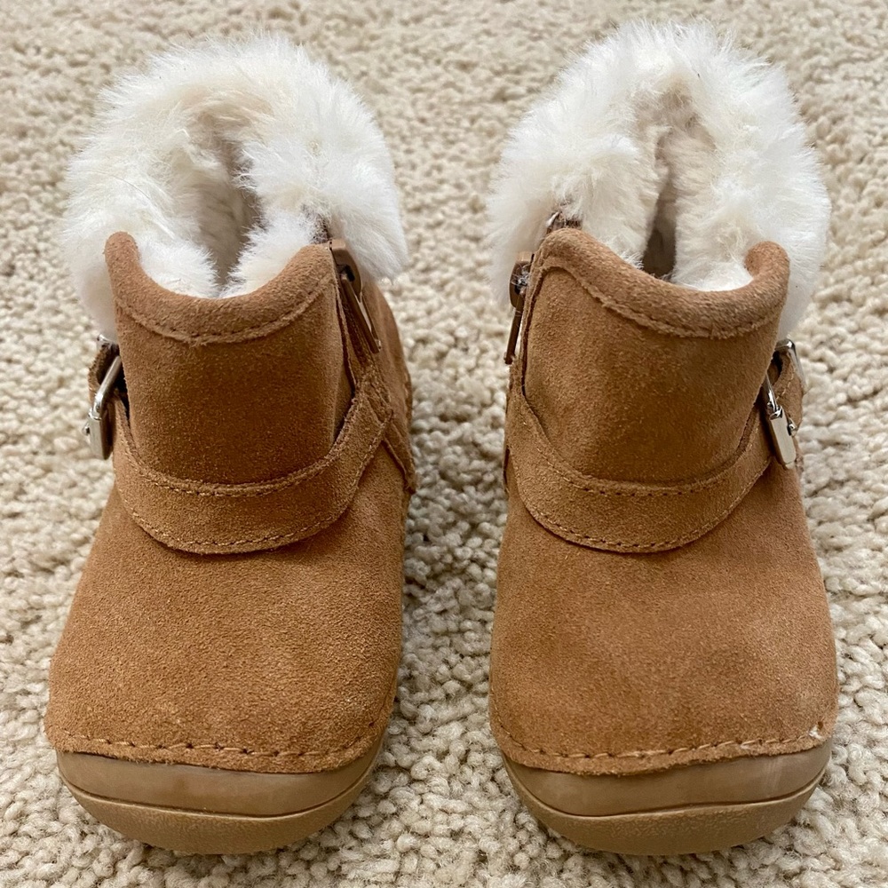Sole Play - Baby Girls Suede Bootie